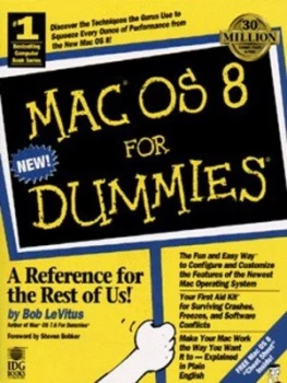 Image of Mac Os8 for Dummies by Bob Levitus Paperback