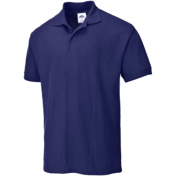 Image of Portwest - B210 - Navy Sz 5XL Naples Polo Shirt Workwear Corporate Wear