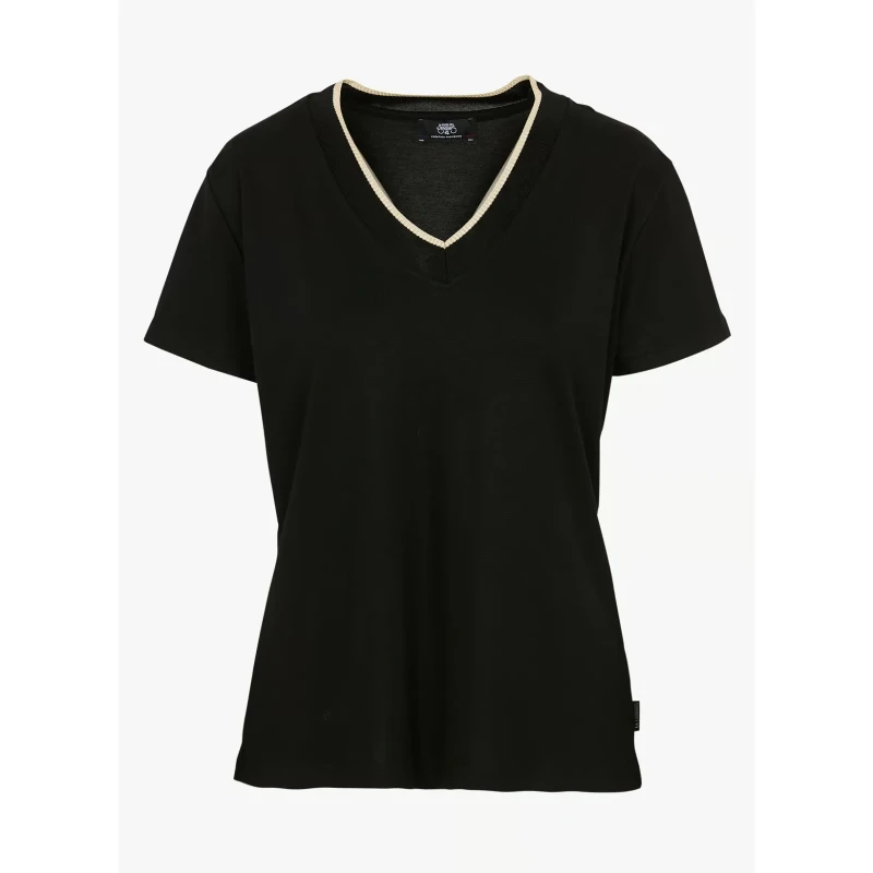 Image of Le Temps des cerises Womens T-Shirt Le Temps des cerises Fuka Noir Female XS