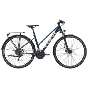 Image of Trek Dual Sport 2 Stagger Equipped 2021 Hybrid Bike - Blue