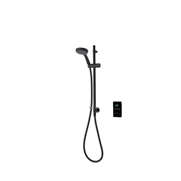 Image of Triton ENVi 9.0KW Ceiling Fed Kit Digital Electric Shower - Black