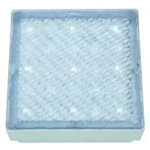 Image of Searchlight Outdoor - LED Small Square Outdoor Walkover Ground Light White IP68