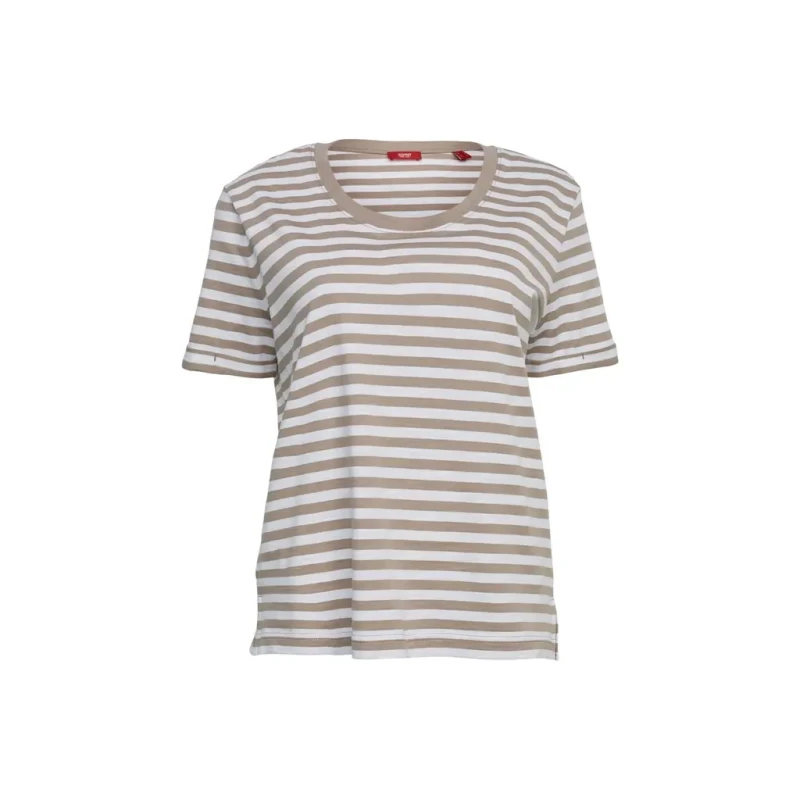 Image of Esprit Womens T-Shirt Esprit Beige Female XS