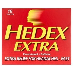 Image of Hedex Extra Pain Relief Tablets 16s