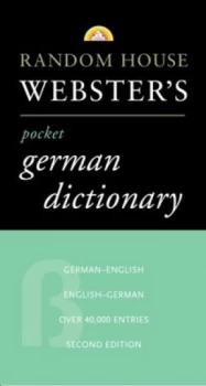Image of Random House Websters Pocket German Dictionary by Jenni Karding Moulton and William G Moulton and Jennifer L Horner Paperback