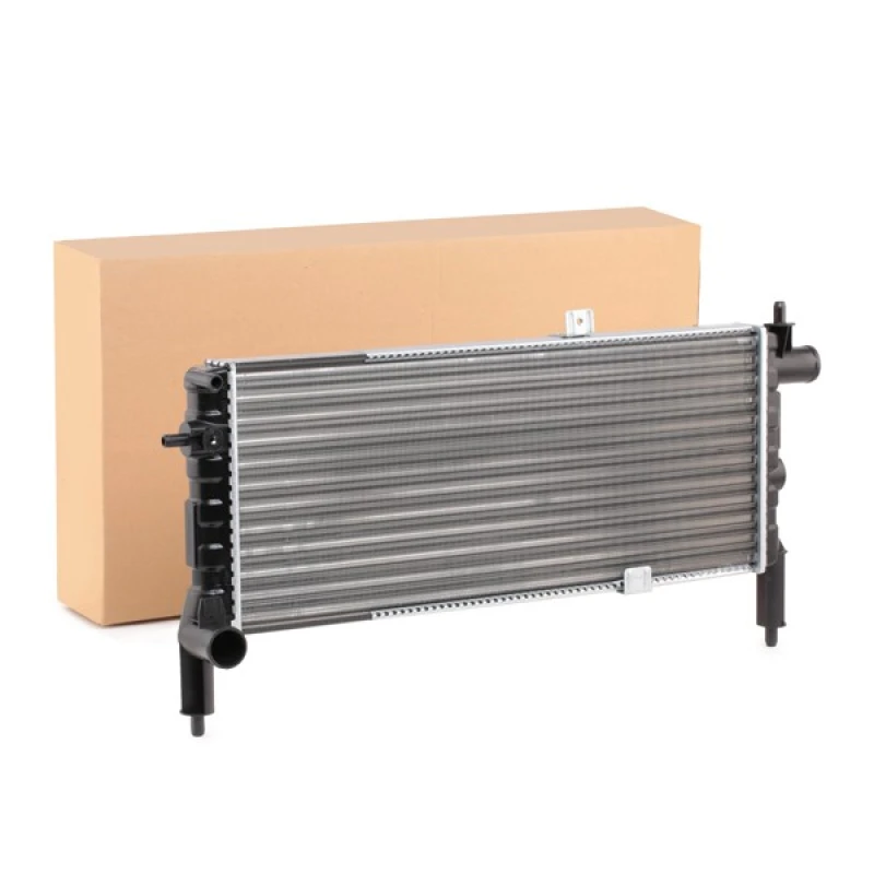 Image of RIDEX 470R0310 Engine radiator Manual Transmission, Plastic Aluminium, Plastic Radiator,engine cooling (470)