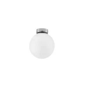 image of LAMPD Globe Ceiling Light White 15x17cm