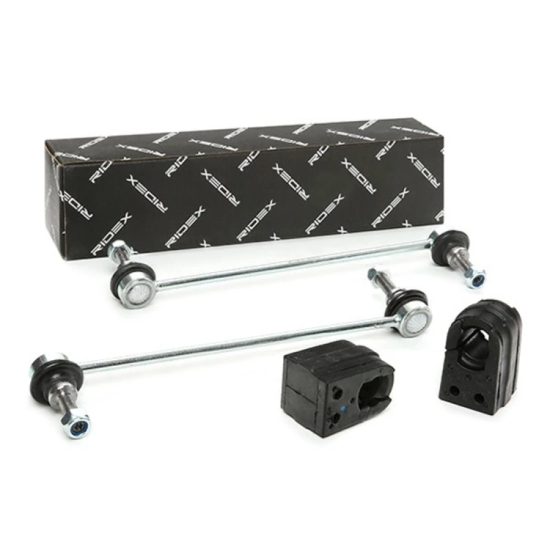 Image of RIDEX 1097S0025 Repair Kit, stabilizer suspension Front Axle Right, with coupling rod Repair Kit,stabilizer suspension (1097)