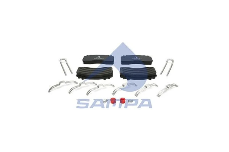 Image of SAMPA Brake pad set SAMPA 092.824