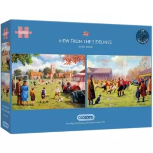 Image of View from the Sidelines Jigsaw Puzzle - 2x 500 Pieces