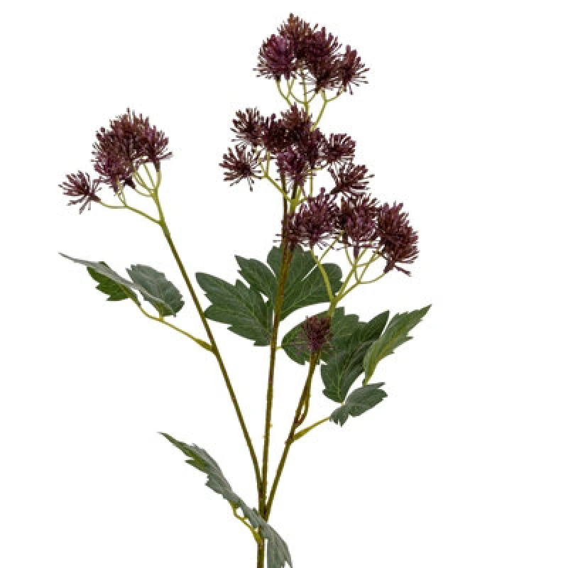 Image of Hill Interiors French Meadow Rue Artificial Flower Spray Purple (One Size)