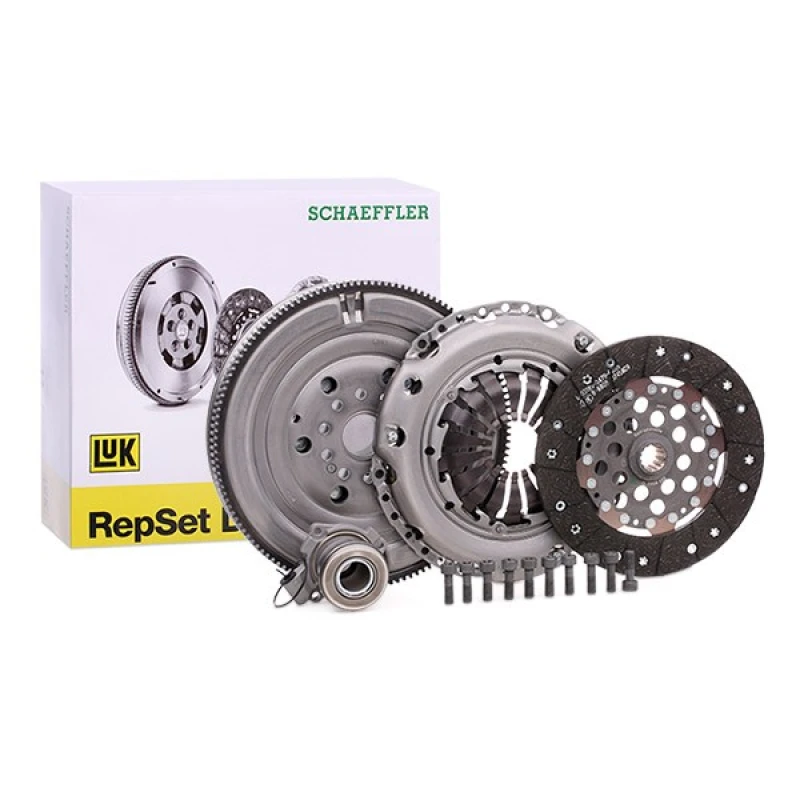 Image of LuK 600 0094 00 Clutch without pilot bearing, Dual-mass flywheel with friction control plate Clutch Kit (479)