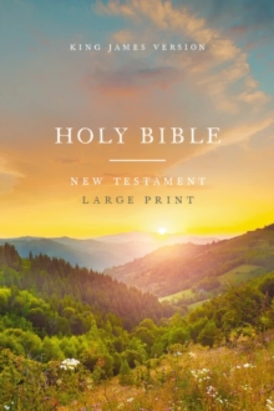 Image of KJV Large Print Outreach New Testament Bible, Scenic Softcover, Comfort Print Paperback / softback
