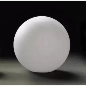 Image of Huevo Ball Table Lamp 1 Bulb E27 Medium Outdoor IP65, opal white