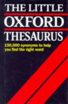 Image of The Little Oxford Thesaurus by Alan Spooner Book