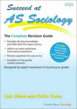 Image of Succeed at As Sociology by Rob Webb Paperback