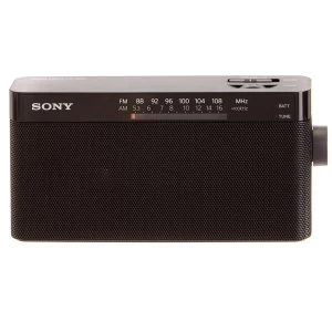 image of Sony Cube Alarm Clock Radio - Black