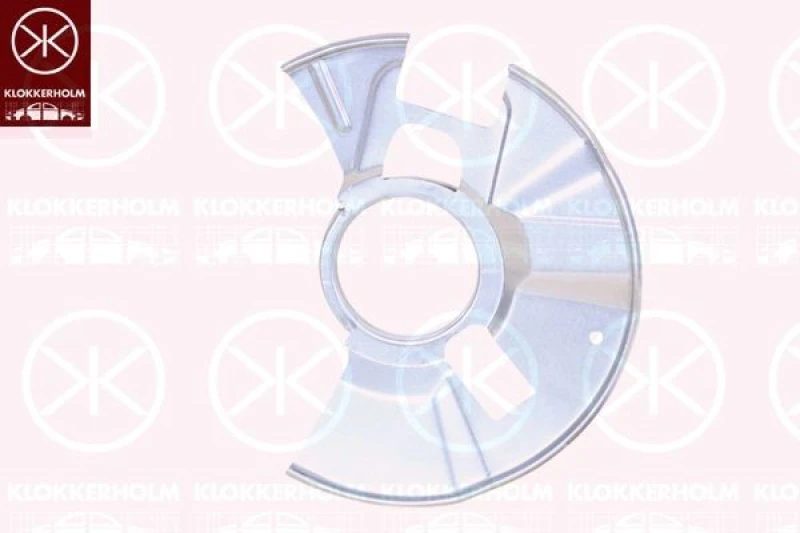 Image of KLOKKERHOLM Brake disc backing plate KLOKKERHOLM 3421377