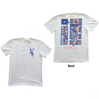 Image of Team GB - Tiger Unisex XX-Large T-Shirt - White