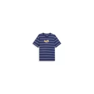 Image of Levis Ss Relaxed Fit Tee Holiday Pos - Blue
