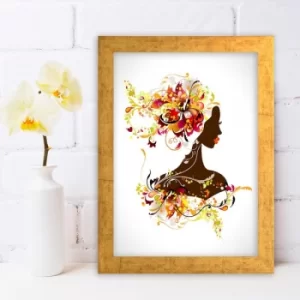 Image of AC83300854 Multicolor Decorative Framed MDF Painting