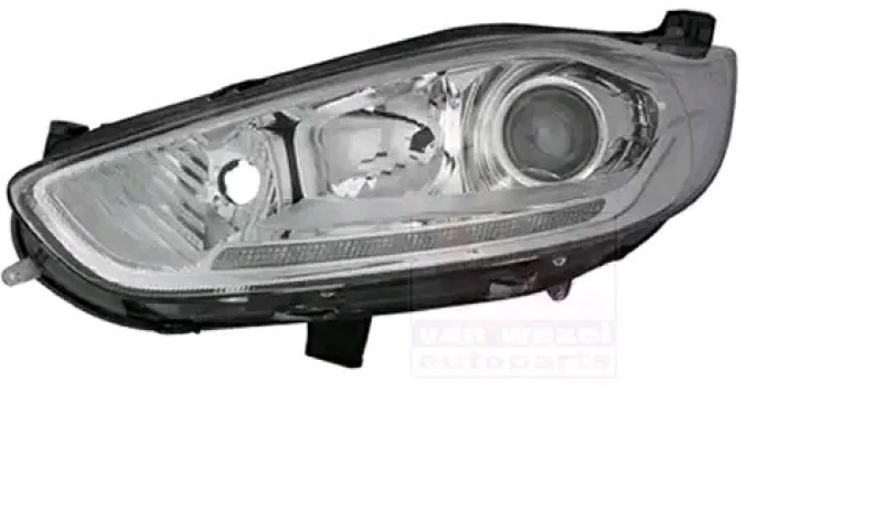 Image of VAN WEZEL 1808963 Headlights H7/H1, Left, without motor for headlamp levelling Headlight (259)