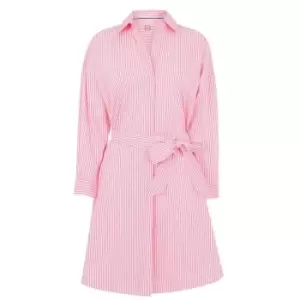 Image of Boss Detelizza Shirt Dress Womens - Pink