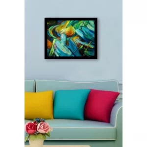 Image of SC0435 Multicolor Decorative Framed MDF Painting