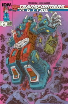 Image of Transformers vs. G.I. Joe. Volume 2 by Tom Scioli Paperback