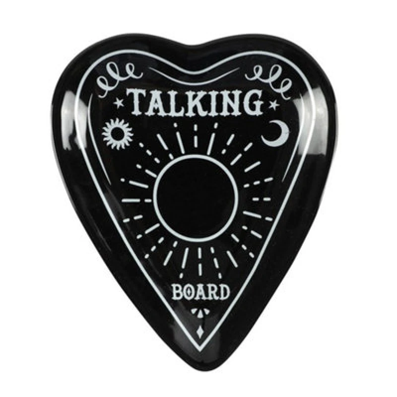 Image of Something Different Something Different Planchette Trinket Dish in Black One Size Unisex 5059699381889