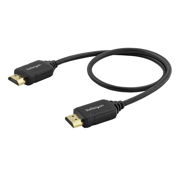 image of StarTech 0.5m Premium High Speed HDMI Cable with Ethernet 4K 60Hz