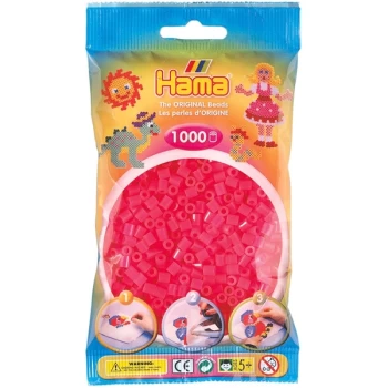 Image of Hama - 1000 Beads in Bag (Neon Fuchsia)