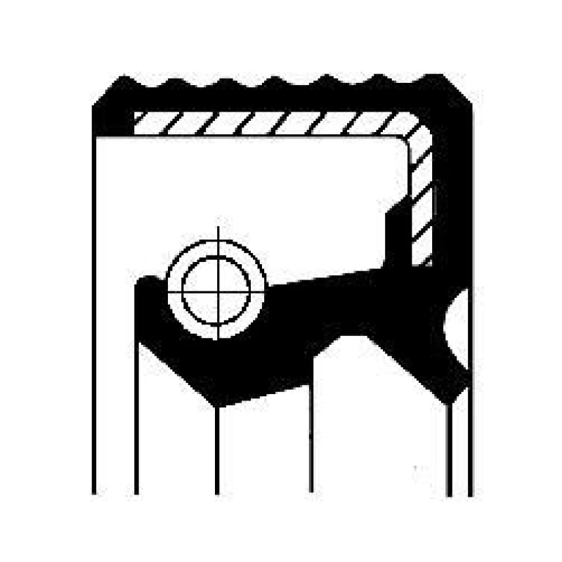 Image of CORTECO 01035208B Gaskets FPM (fluoride rubber) Shaft Seal,manual transmission (624)
