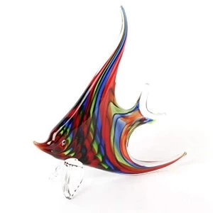 Image of Objets d'art Glass Figurine - Angel Fish