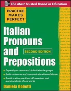 Image of Italian Pronouns and Prepositions by Daniela Gobetti Book
