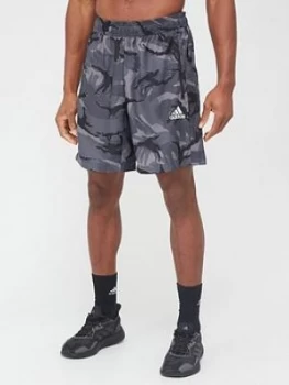 Image of Adidas Camo Short - Grey
