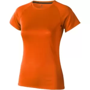 image of Elevate Womens/Ladies Niagara Short Sleeve T-Shirt (XXL) (Orange)