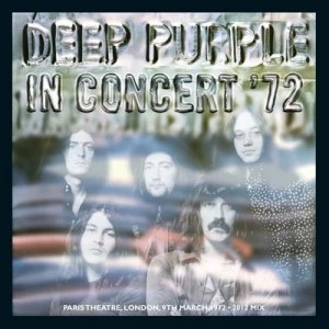 Image of In Concert 72 by Deep Purple CD Album