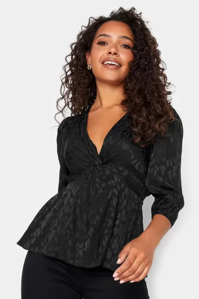 Image of Twist Front Blouse