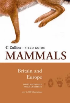 Image of Mammals of Britain and Europe by David Macdonald Hardback