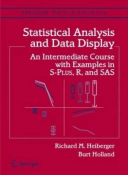 Image of Statistical Analysis and Data Display by Richard M. Heiberger Hardback