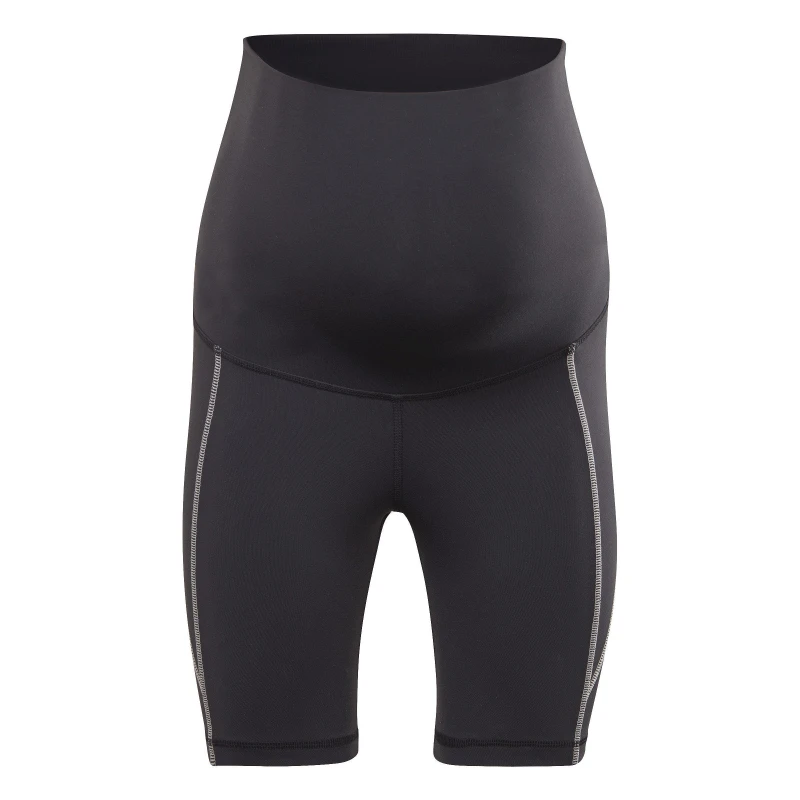 Image of Reebok Maternity Legging Shorts Womens Cycling Short Womens - Black 4