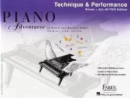 Image of Piano Adventures All-In-Two Primer Tech. & Perf.
