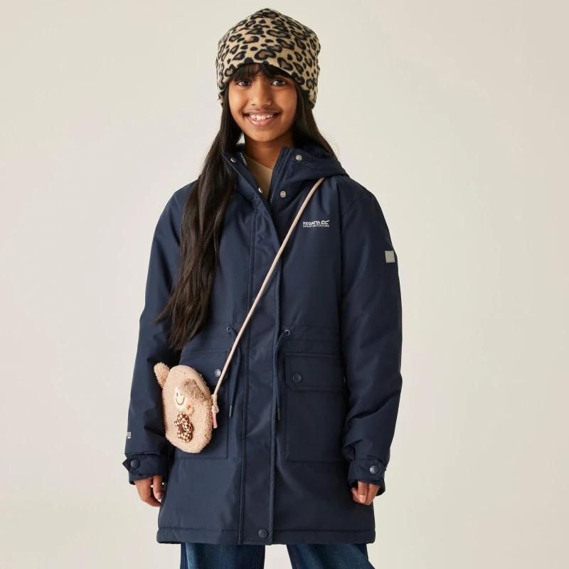 Image of Regatta Junior Valenta Navy Blue unisex 4-5yrs
