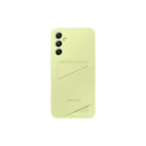 image of Samsung Card Slot Case for Galaxy A34 in Lime (EF-OA346TGEGWW)