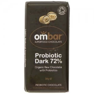 image of Ombar Dark 72% Chocolate Bar 35g