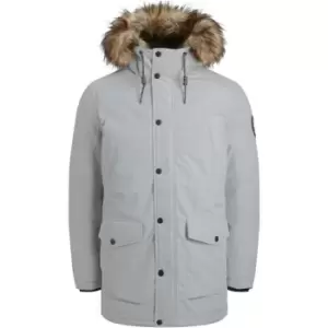 image of Jack and Jones Parka Jacket - Grey