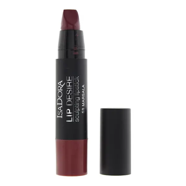 Image of Isadora Lip Desire Sculpting 58 Marsala Lipstick 3.3g