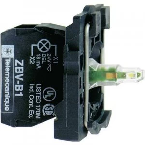 Image of Schneider Electric ZB5AVB1 LED + fixing adapter, + bulb holder 24 V DC, 24 V AC