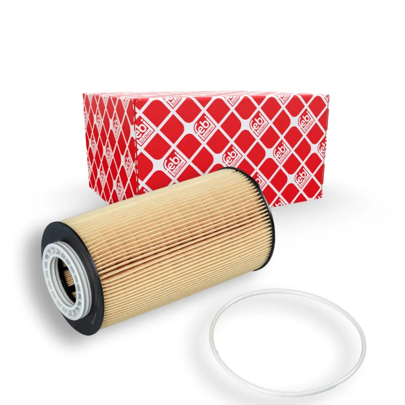 Image of FEBI BILSTEIN 109168 Oil filter Filter Insert, with seal ring Oil Filter (7)